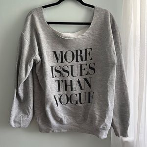 🧡 Gray and Black Graphic Sweatshirt